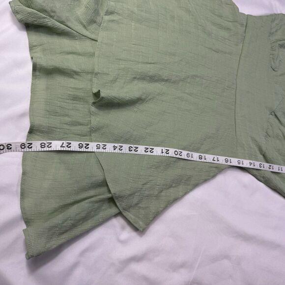Altar'd State Shorts Jumpsuit Romper Sage Green Small NWT - Picture 7 of 9